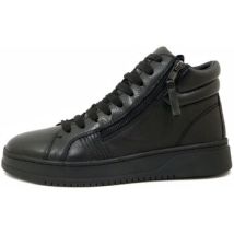 Boots Osvaldo Pericoli Bottine pour homme, Cuir souple, Lacets et Zip - PELEO500