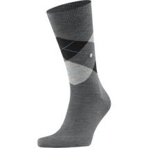 Socquettes Burlington Laine Edinburgh Gris 3180