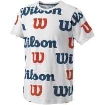 T-shirt enfant Wilson All Over Logo Tech