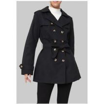 Trench Kebello Imperméable F, Noir