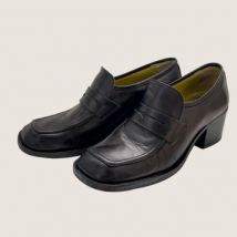 Mocassins Mat:20 Mocassins à talon carré