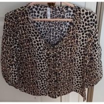 Chemise Ming Chemisier léopard