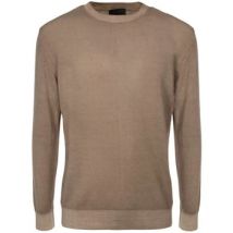 Pull Outfit Mérinos en laine tricotée hors pair beige