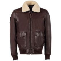 Blouson Patrouille De France Blouson cuir ref 51288 Brown
