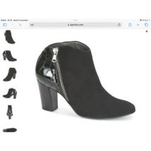 Bottines France Mode Boots noir