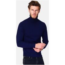 Pull Le Cachemire Français CF-87_BLEU_NUIT