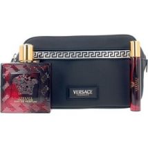 Coffrets de parfums Versace Set Eros Flame 100ml eau de parfum + Mini 10ml + Trousse