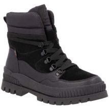 Bottines R-Evolution black casual closed ladies mid height boots