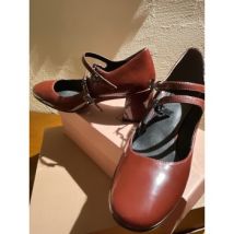 Chaussures escarpins What For Escarpins cuir vernis Talons 6 cms