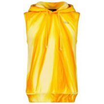 Sweat-shirt 12Ia HOODIE SANS MANCHE JAUNE