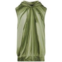 Sweat-shirt 12Ia HOODIE SANS MANCHE KAKI