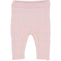 Collants enfant MES PETITS CAILLOUX Leggings rose, argent