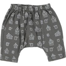 Pantalon enfant Nr Pantalon taupe, blanc
