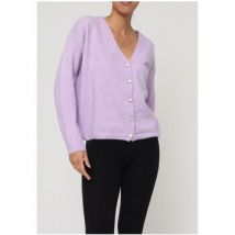 Gilet Kebello Gilet Cardigan Violet F