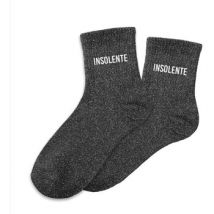 Chaussettes Stc Chaussettes insolente noires à Paillettes