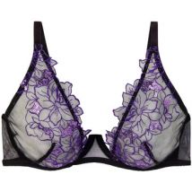 Corbeilles & balconnets Pomm'poire Soutien-gorge à armatures noir/violet Amants