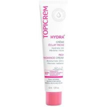 Hydratants & nourrissants Topicrem Hydra+ Crème Hydratante Riche Illuminatrice 40ml