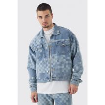 Veste Boohoo VESTE MAN BLUE