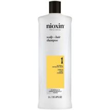 Shampooings Nioxin System 1 - Shampoing - Cheveux Naturels Légèrement Affaiblissan