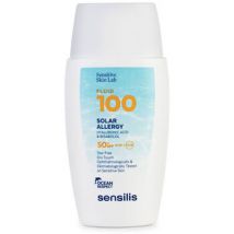 Protections solaires Sensilis Fluid 100 Solar Allergy Crème Solaire Aqueuse Ultrafluide Spf50