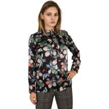Chemise Atos Lombardini chemise en soie à motifs floraux