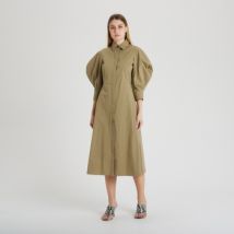 Robe Erika Cavallini Robe-chemise en coton