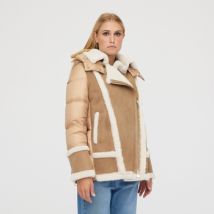 Doudounes Violanti Peau de mouton avec inserts en duvet