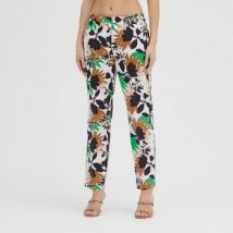 Pantalon Giorgio Grati pantalon en coton imprimé jungle