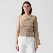 Blouses Federica Tosi asymétrique avec lurex