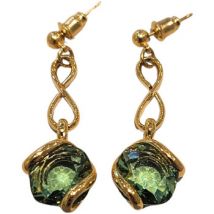 Boucles oreilles Andrea Marazzini Boucles d'oreilles Erinite Emeralde