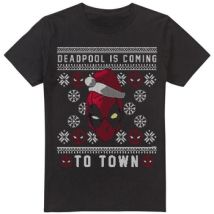 T-shirt Deadpool Coming To Town