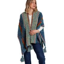 Veste Admas Poncho ouvert Azteca
