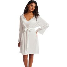 Chemises de nuit Selmark Déshabillé satin Matilda mariage