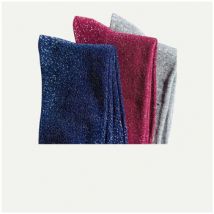 Chaussettes Crazy Socks LOT DE 3 CHAUSSETTES BRILLANTES GRIS