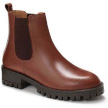 Bottines Leonarrxswan Chelsea Estelle - Marron