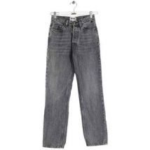 Jeans Rouje Jean droit en coton gris