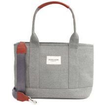 Sac Bandouliere Maison Sacrée Cabas Miramar Gris Large