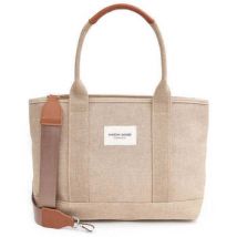 Sac Bandouliere Maison Sacrée Cabas Miramar Brun Large