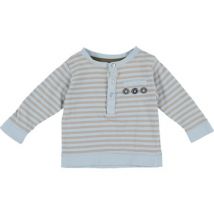 T-shirt enfant MES PETITS CAILLOUX T-shirt bleu, beige