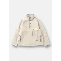 T-shirt And Wander Polaire Laine Wool Fleece Noir