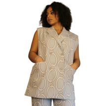 Veste Cerises D’amour Blazer Oversize à imprimé graphique