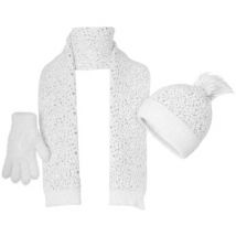 Echarpe Fonem Ensemble 3 pièces Ecru