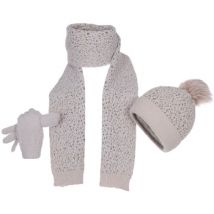 Echarpe Fonem Ensemble 3 pièces Beige