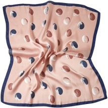 Echarpe Alberto Cabale Petit carré de Soie Petal Cléo