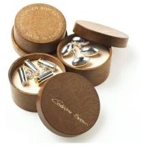 Boutons de manchettes Christopher Simpson Boutons de manchette Baseball Gris