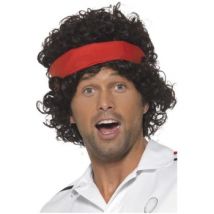 Accessoires cheveux Smiffys 1980s Ace