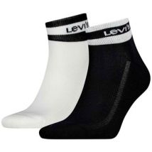 Chaussettes Stichd Le pack chaussettes LEVI'S® MID Black (X2)