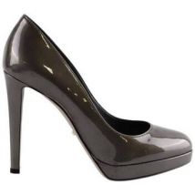 Chaussures escarpins Sergio Rossi Talons en cuir verni kakis