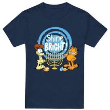 T-shirt Garfield Shine Bright For Hanukkah