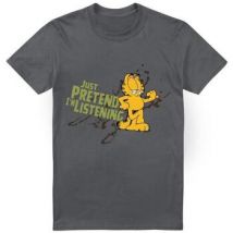 T-shirt Garfield Just Pretend I'm Listening